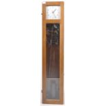 MID 20TH CENTURY SYNCHRONOME OAK CASED ELECTRIC MASTER CLOCK