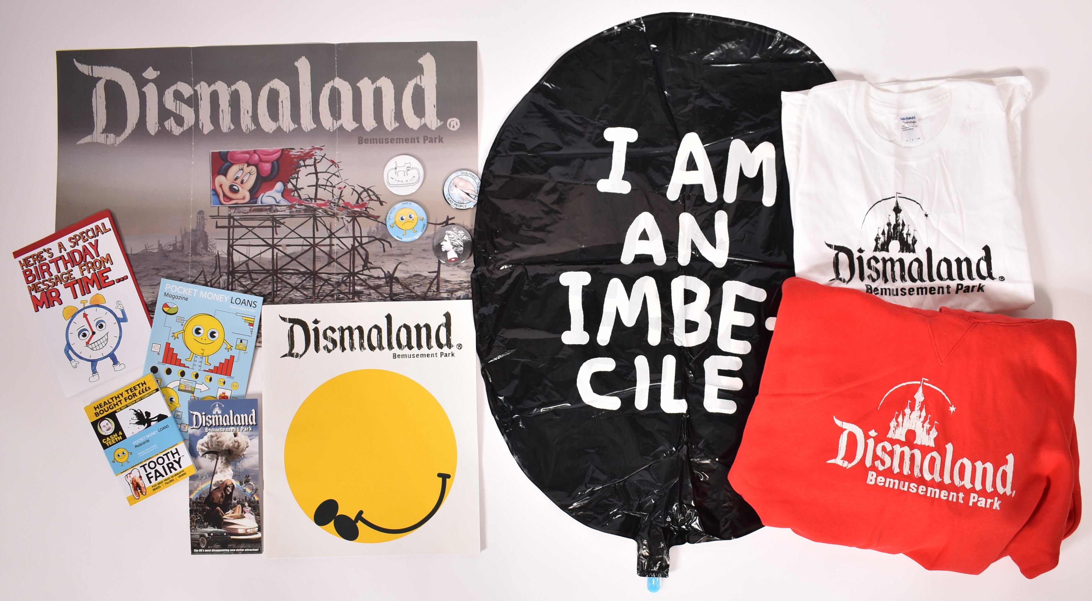 BANKSY / DAVID SHRIGLEY - DISMALAND MERCHANDISE