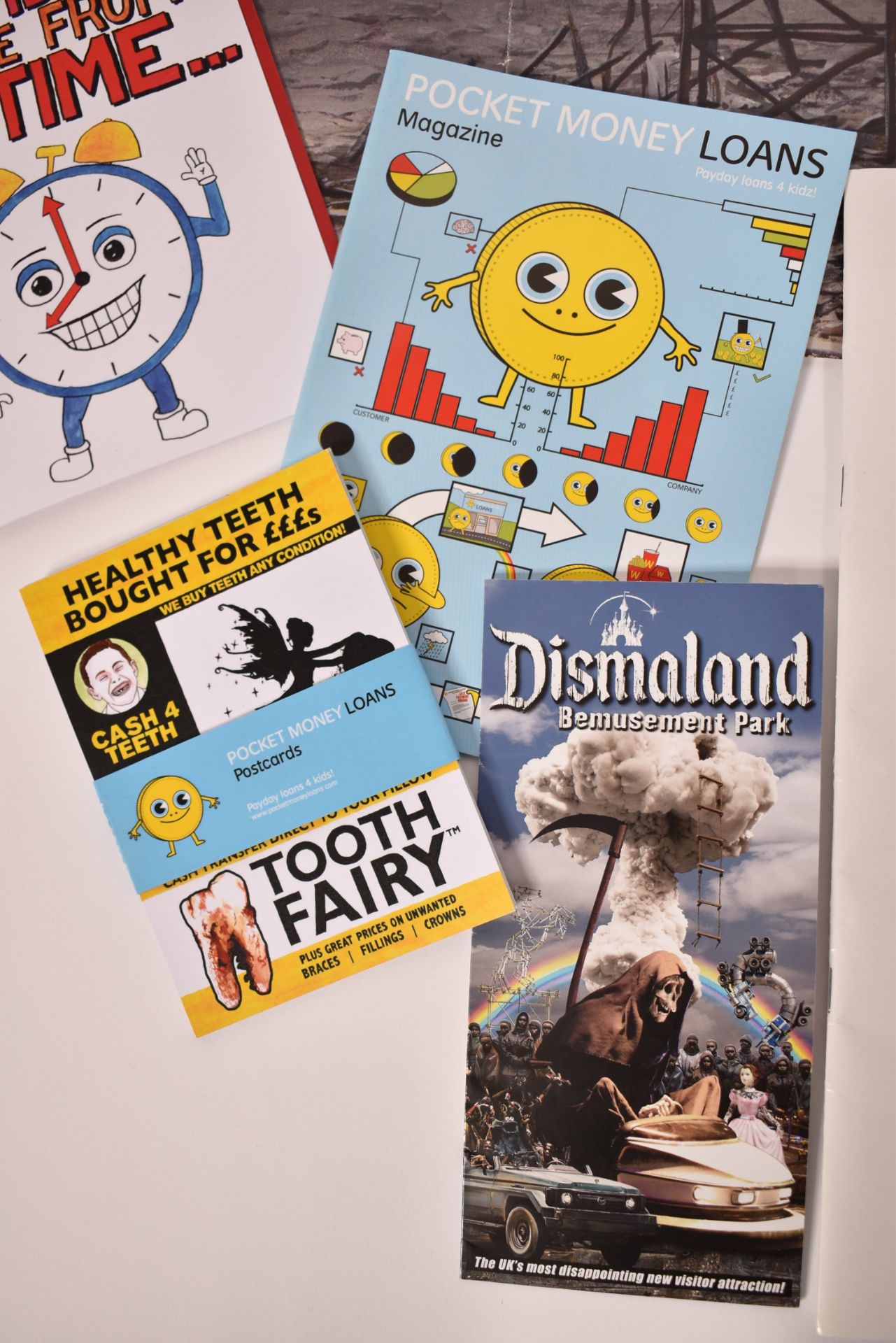 BANKSY / DAVID SHRIGLEY - DISMALAND MERCHANDISE - Image 4 of 9