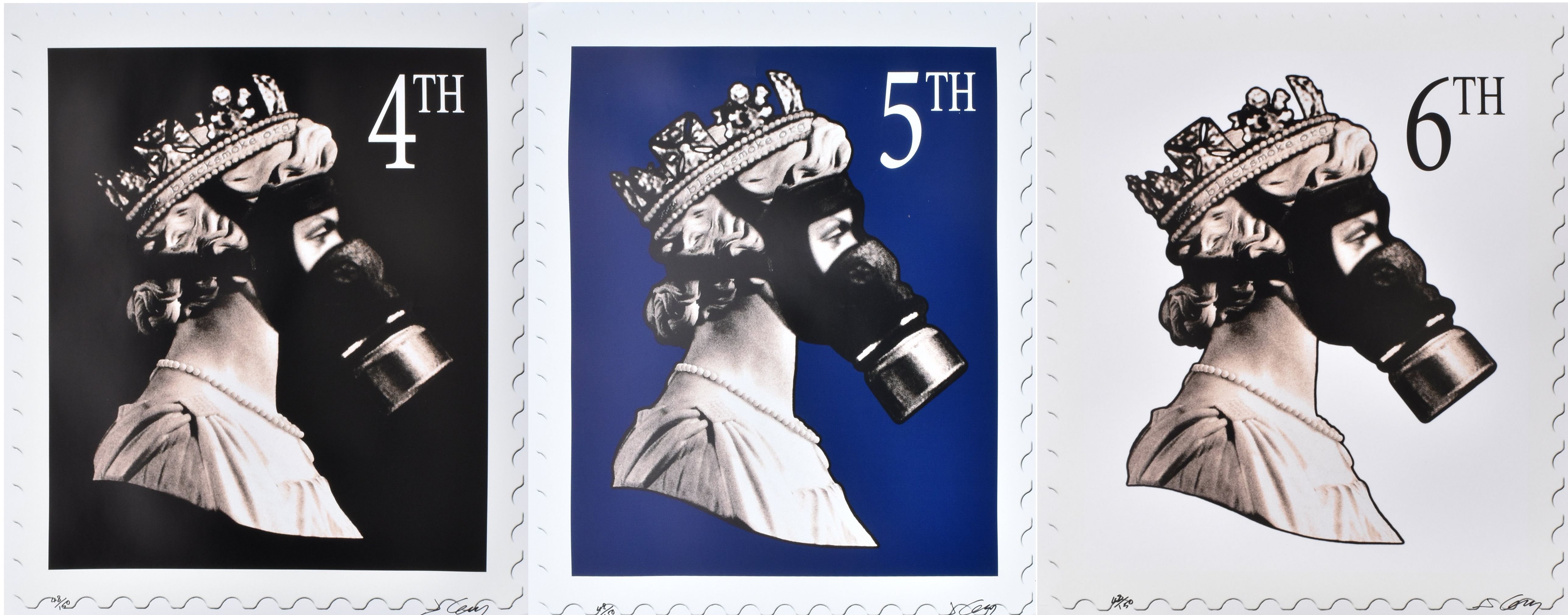 JAMES CAUTY (B.1956) - 4TH, 5TH & 6TH CLASS STAMP