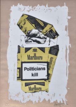 K-GUY (B.1968) - TR*ASH - POLITICIANS KILL, 2007