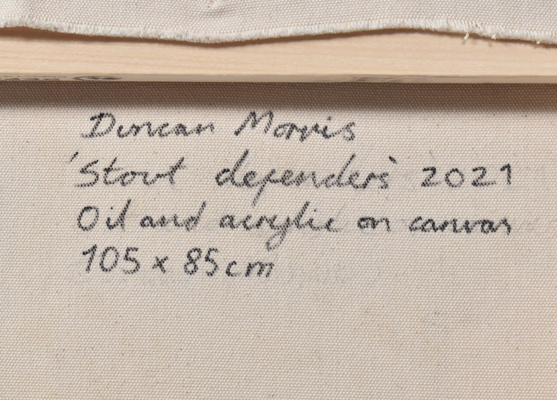 DUNCAN MORRIS (B.1980) - STOUT DEFENDERS, 2021 - Image 4 of 4