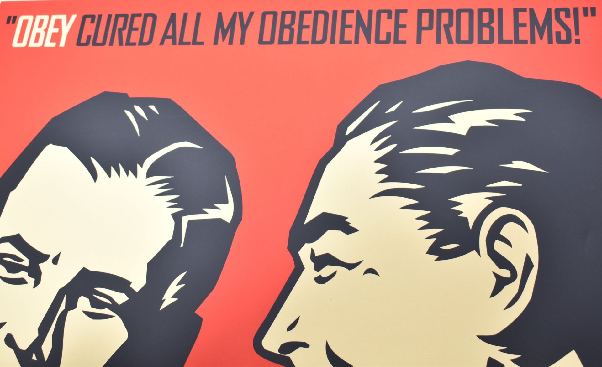 SHEPARD FAIREY (B.1970) - OBEDIENCE PROBLEMS, 2006 - Image 5 of 7