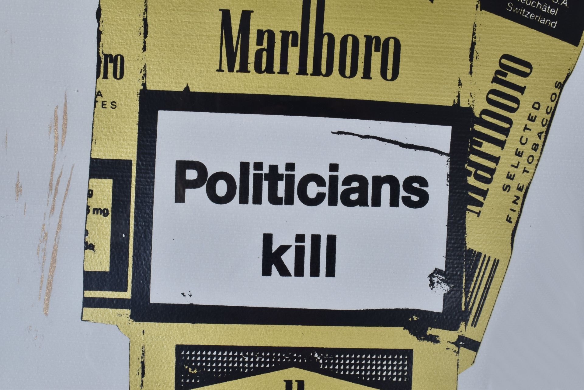 K-GUY (B.1968) - TR*ASH - POLITICIANS KILL, 2007 - Image 3 of 6