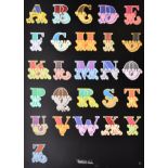 BEN EINE (B.1970) - CIRCUS ALPHABET, 2006