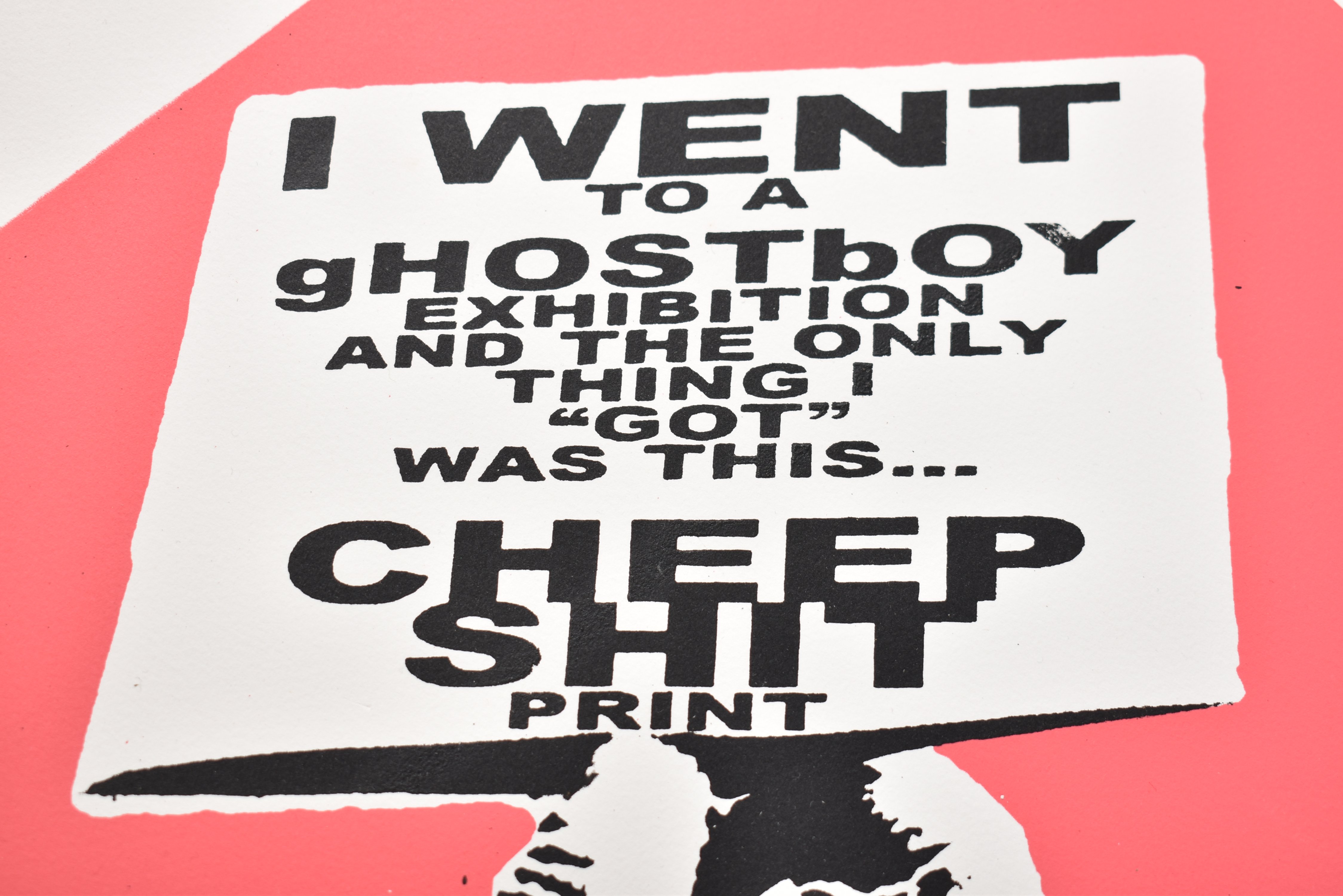 GHOSTBOY (BRITISH) - CHEEP SHIT PRINT - Image 4 of 6