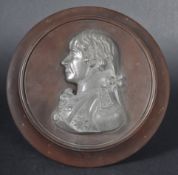 EARLY 20TH CENTURY PEWTER PORTRAIT OF LORD ADMIRAL NELSON