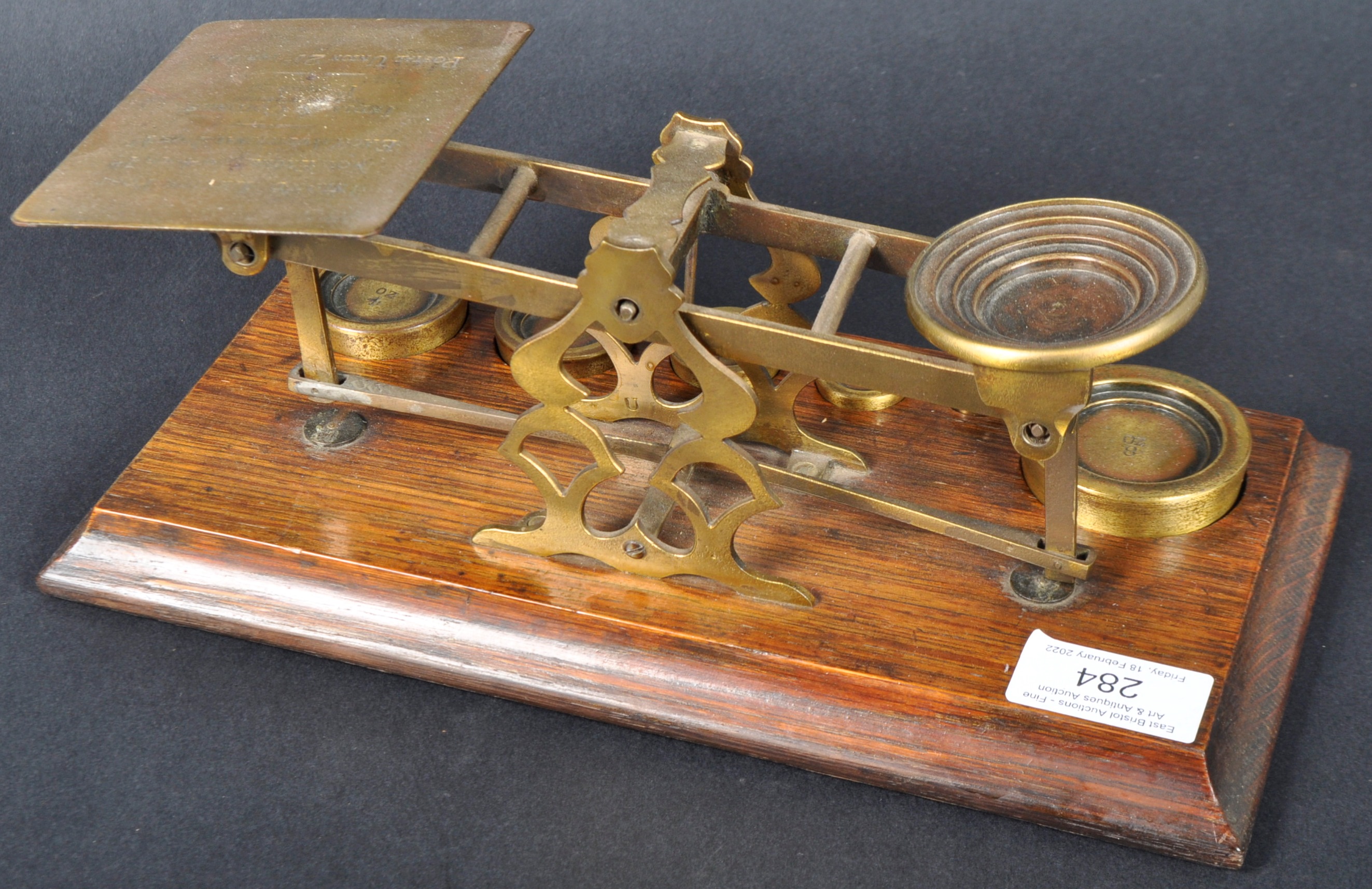 19TH CENTURY VICTORIAN INDIA & COLONIES POSTAL SCALES - Image 7 of 8