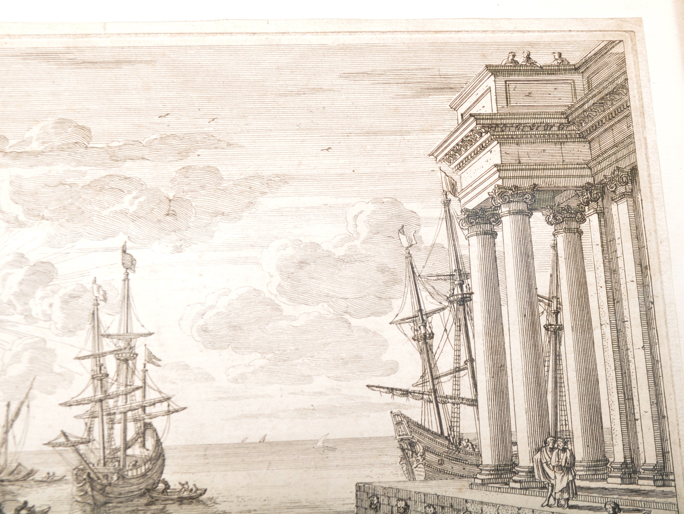 17TH CENTURY ETCHING BY CLAUDE LORRAIN - Image 5 of 6