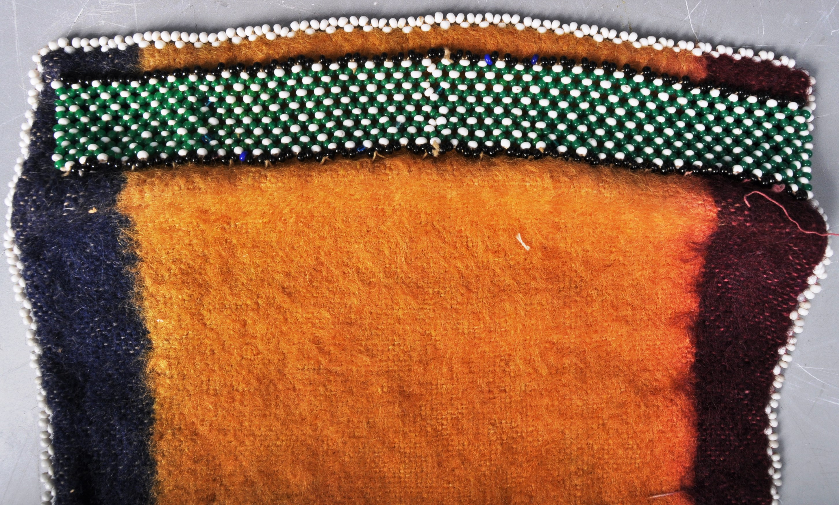 TWO PIECES OF EARLY 20TH CENTURY SOUTH AFRICAN BEADWORK - Image 3 of 7