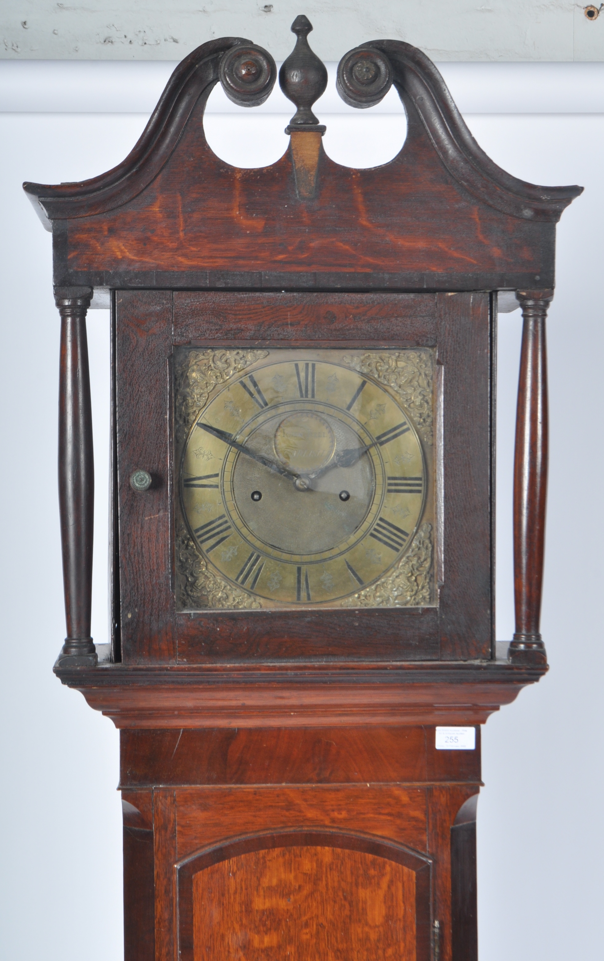 18TH CENTURY GEORGE III MAHOGANY GRANDFATHER CLOCK - Image 2 of 12