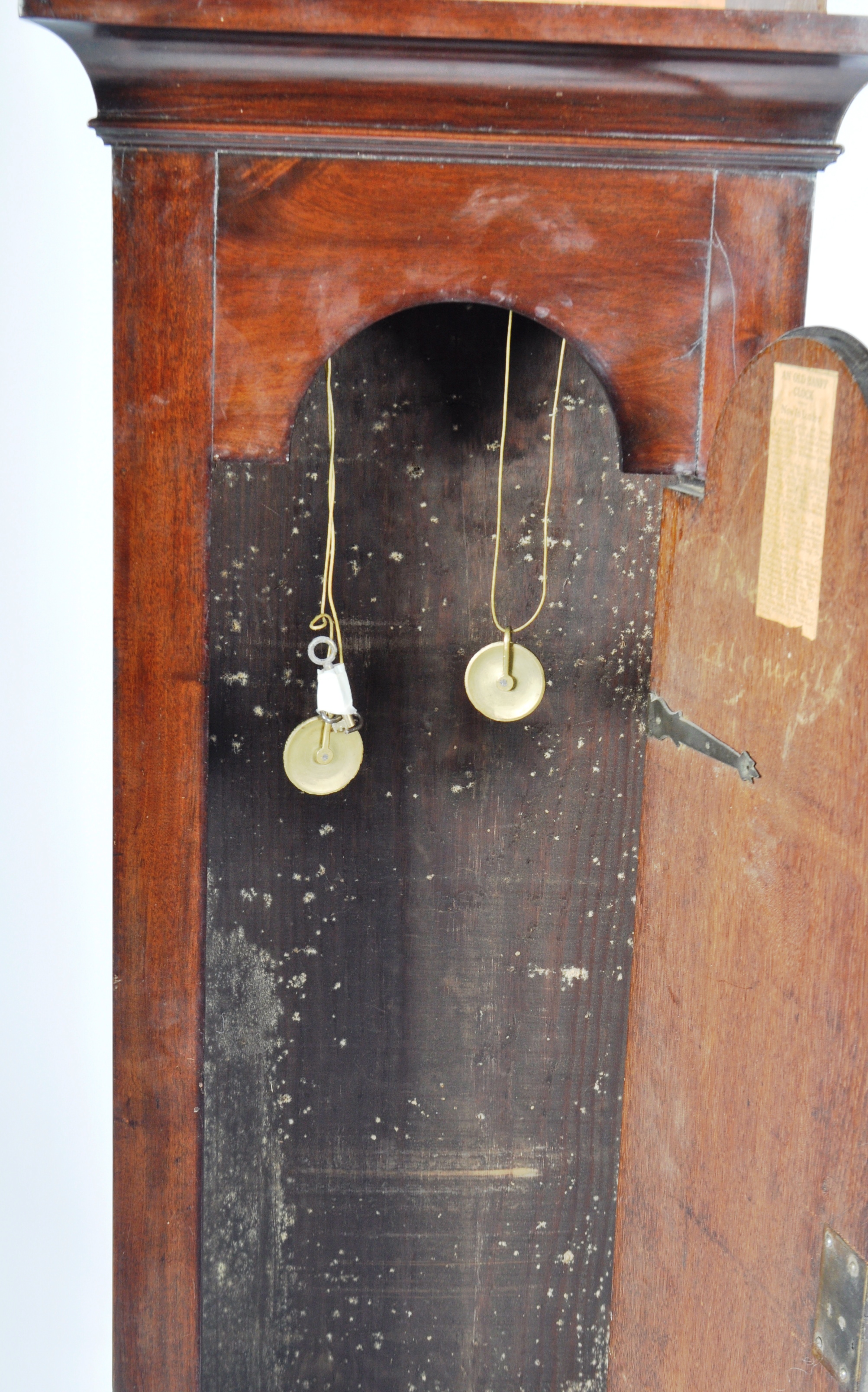 18TH CENTURY GEORGE III SCOTTISH BANNERMAN LONGCASE CLOCK - Image 8 of 9