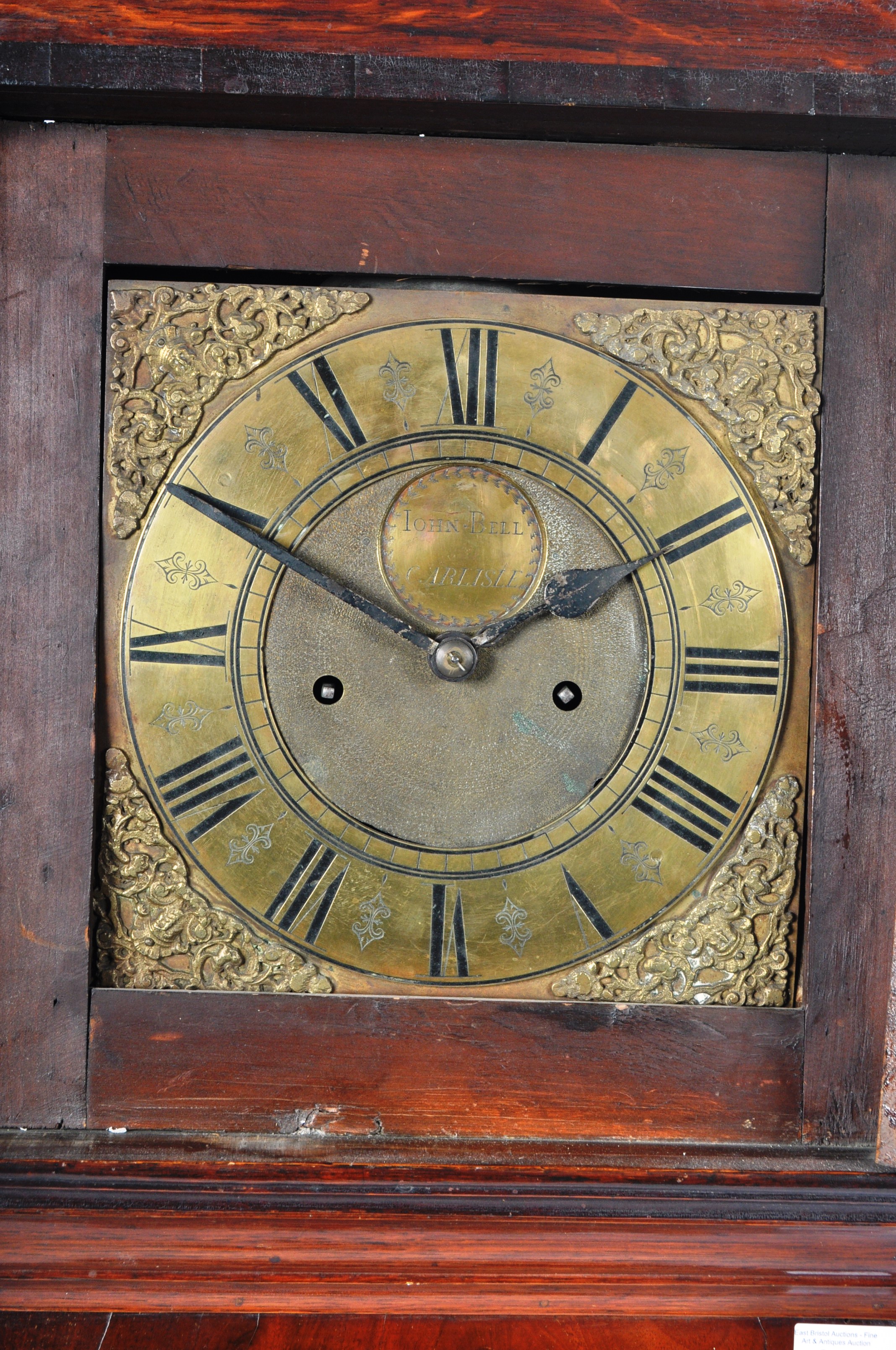 18TH CENTURY GEORGE III MAHOGANY GRANDFATHER CLOCK - Image 6 of 12