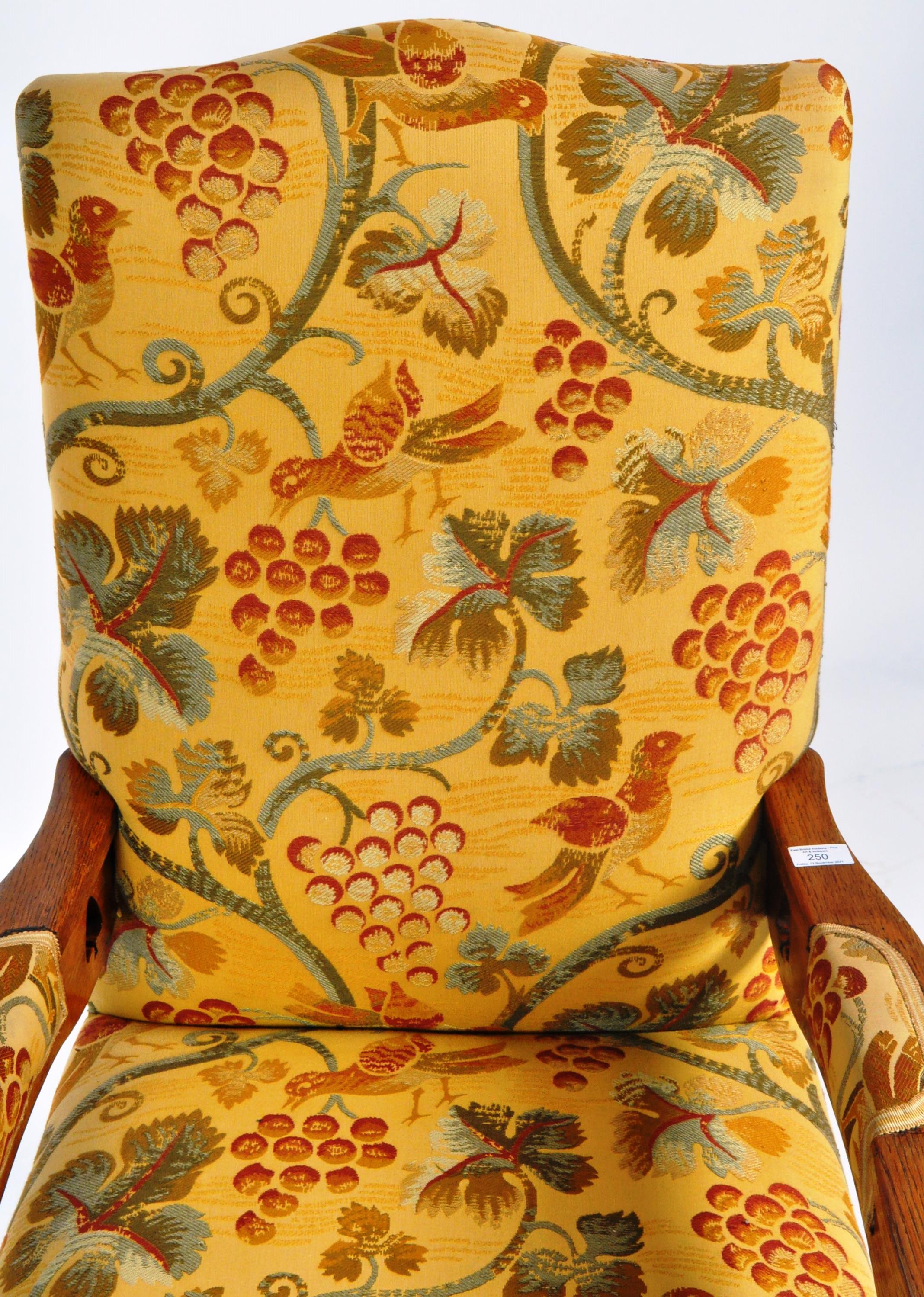 20TH CENTURY ARTS & CRAFTS ARMCHAIR IN THE MANNER OF SHAPLAND & PETTER - Image 3 of 8