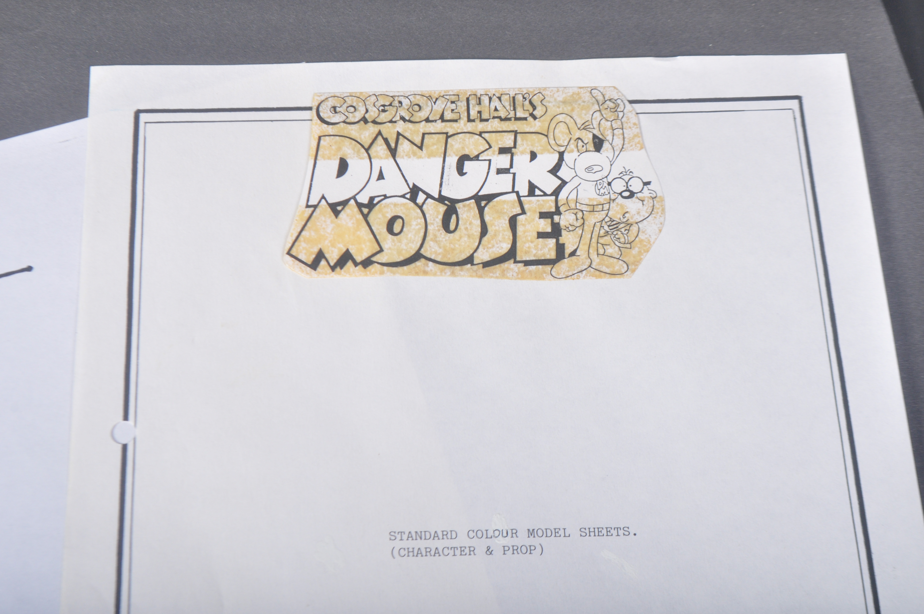 DANGER MOUSE (1981) – COSGROVE HALL FILMS – PRODUCTION USED ARTWORK - Image 2 of 2