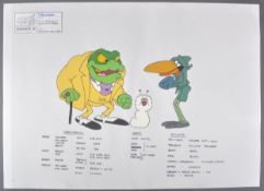 DANGER MOUSE (1981) – COSGROVE HALL FILMS – PRODUCTION USED ARTWORK