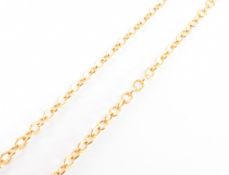 GOLD CHAIN LINK NECKLACE