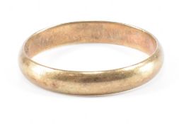 MID-20TH CENTURY GOLD BAND RING