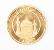 IRANIAN QUARTER BAHAR AZADI 22CT GOLD COIN