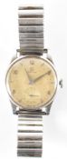 VINTAGE OMEGA STAINLESS STEEL WRISTWATCH