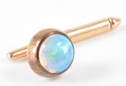 VINTAGE GOLD & OPAL TIE PIN