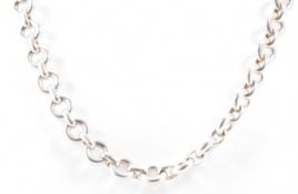 SCOTTISH SILVER HALLMARKED NECKLACE CHAIN