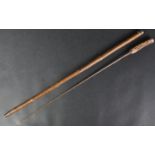 LATE 19TH CENTURY PRUSSIAN INTEREST SWORD STICK