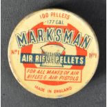 VINTAGE .177 CALIBRE MARKSMAN AIR RIFLE PELLETS
