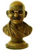 MAHATMA GANDHI (1869-1948) - 20TH CENTURY BUST / STATUE