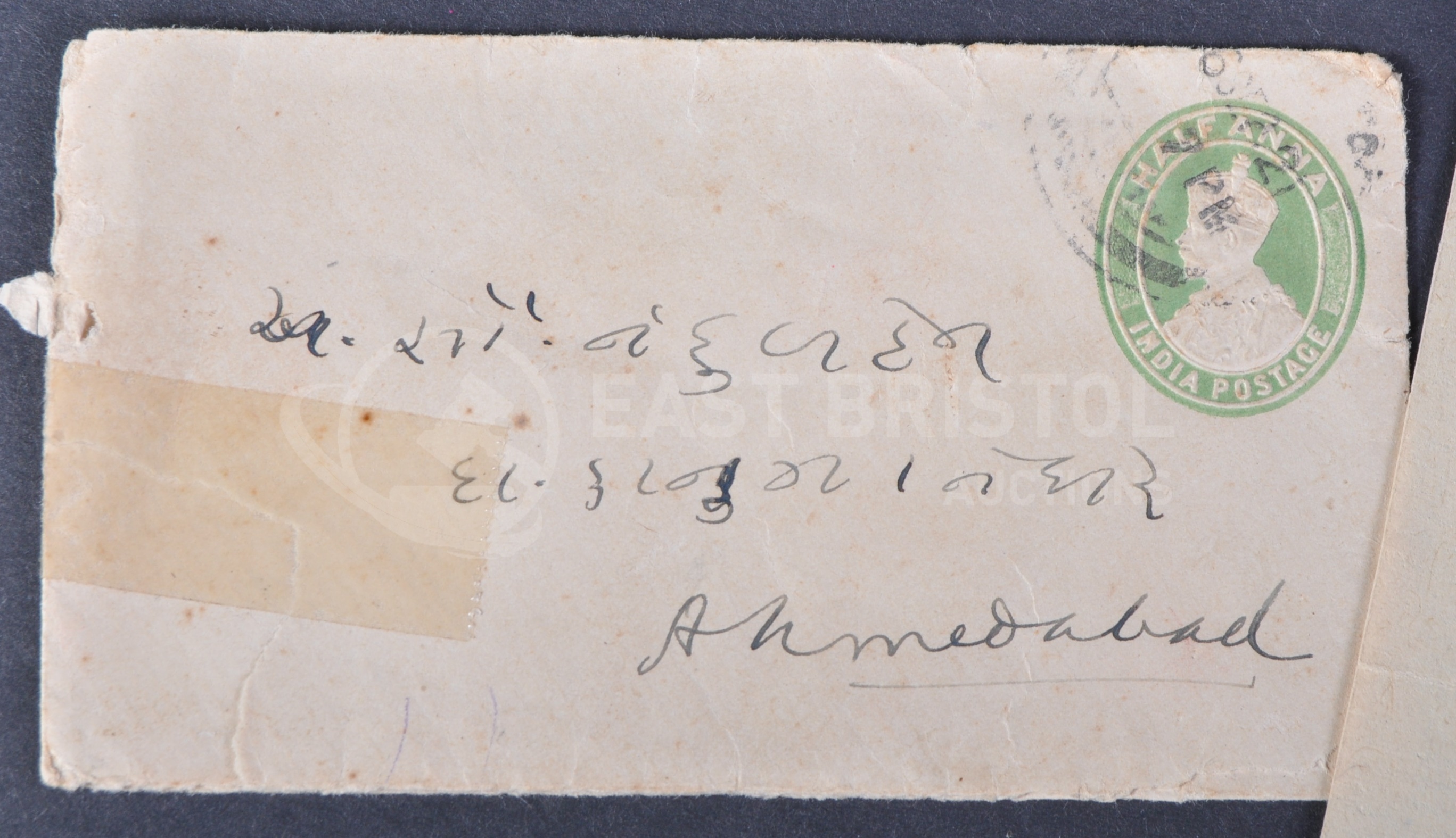 MAHATMA GANDHI - (1869-1948) - HANDWRITTEN LETTER WITH ENVELOPE - Image 3 of 4