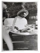 MAHATMA GANDHI (1869-1948) - UNSEEN PHOTOGRAPH OF GANDHI