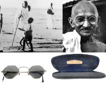 MAHATMA GANDHI (1869-1948) - PAIR OF PERSONALLY OWNED SPECTACLES