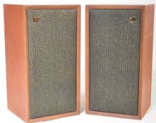 PAIR OF MID 20TH CENTURY WHARFDALE LINTON SPEAKERS