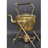 19TH CENTURY WILLIAM SOUTTER & SONS SPIRIT KETTLE