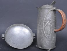 TUDRIC - LIBERTY - ARTS & CRAFTS PEWTER JUG