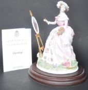 ROYAL WORCESTER - PAINTING - GRACEFUL ARTS - CHINA FIGURINE
