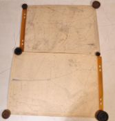 LOCAL BRISTOL INTEREST - PAIR OF SURVEY MAPS