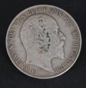 EDWARDIAN 1902 .925 SILVER CROWN