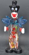 RETRO MURANO GLASS CLOWN FIGURE