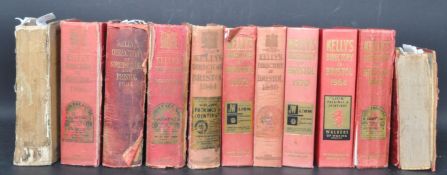 COLLECTION OF KELLYS DIRECTORY OF BRISTOL BOOKS