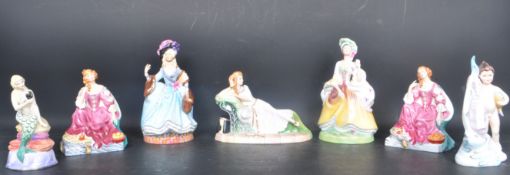 COLLECTION OF VINTAGE PEGGY DAVIES CERAMIC SCULPTURES