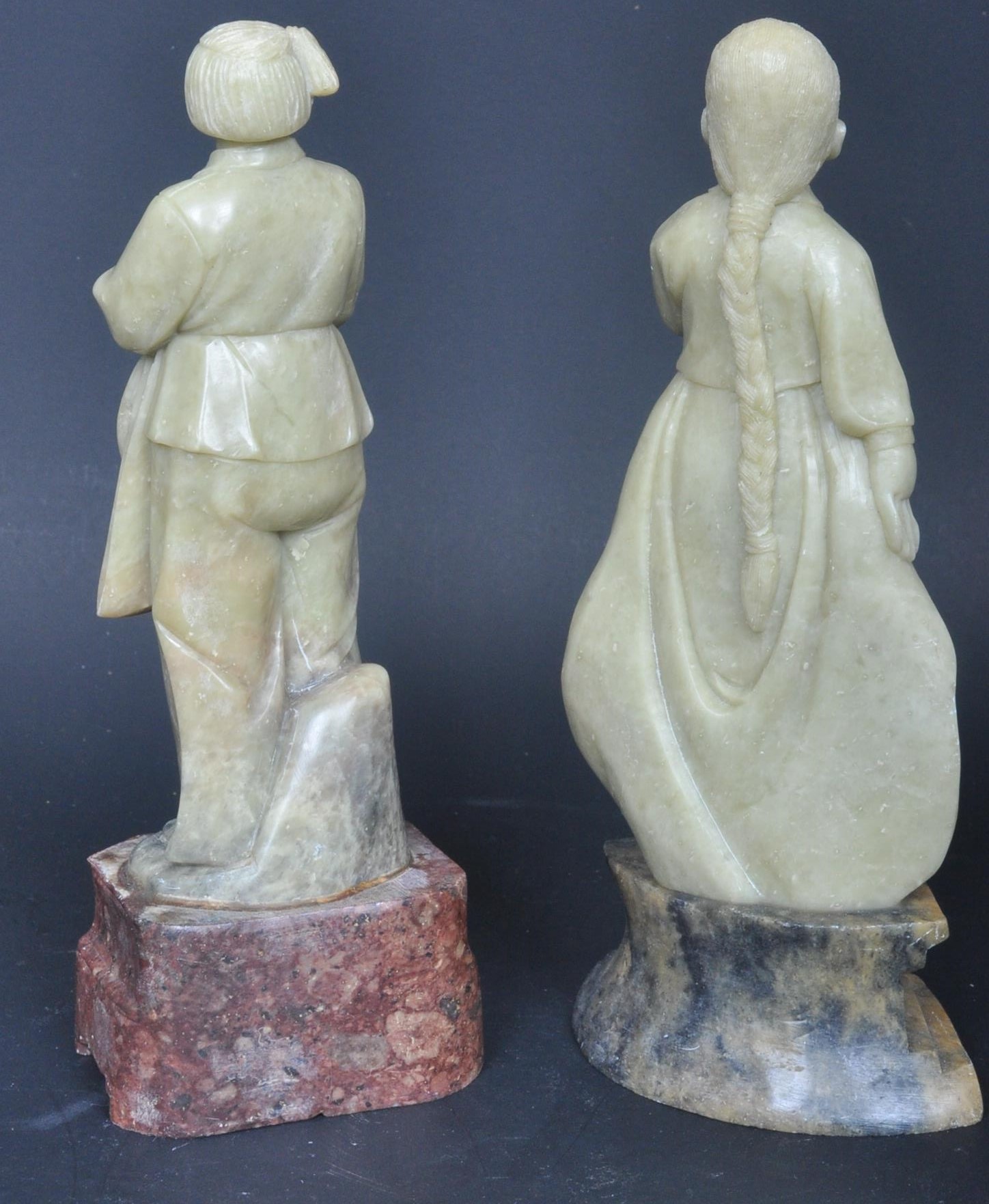CHINESE CARVED SOAPSTONE FIGURES - Image 10 of 10