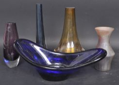 MID CENTURY VINTAGE MURANO STYLE VASES