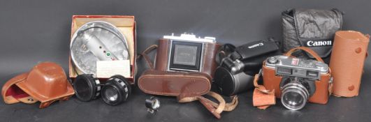 YASHICA MINISTER, NETTAR ZEISS IKON & EQUIPMENT ETC