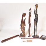 LARGE COLLECTION OF AFRICAN & ORIENTAL ITEMS