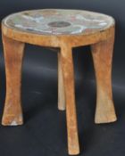 VINTAGE 20TH CENTURY ABORIGINAL TRIBAL EXOTIC HARDWOOD STOOL