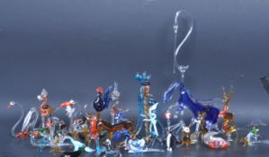 ASSORTMENT OF VINTAGE MURANO GLASS ORNAMENTS