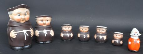 GOEBEL HUMMEL - GERMAN FRIAR TUCK MONK JUGS