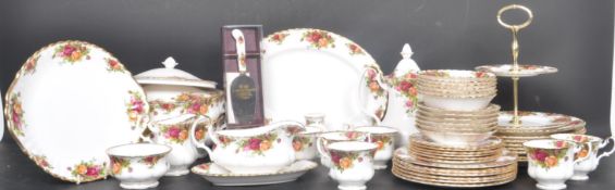 ROYAL ALBERT - OLD COUNTRY ROSES - TEA AND DINNER WARE