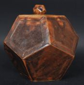 20TH CENTURY STUDIO ART POTTERY LIDDED POT